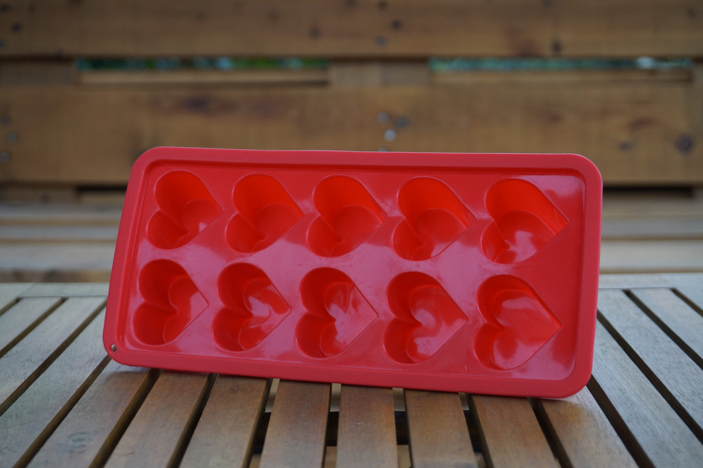 Herzförmige Eiswürfelform